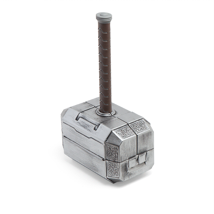A great geeky gift, even if he has a set of prized hand tools. If never hurts to have an extra hammer handy when the universe needs saving. Or a picture needs hanging. Get it from ThinkGeek for $99.99.