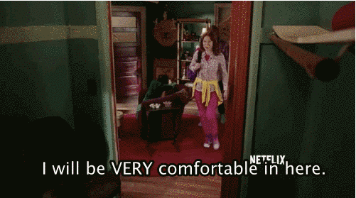 "I actually prefer an apartment without closets!"