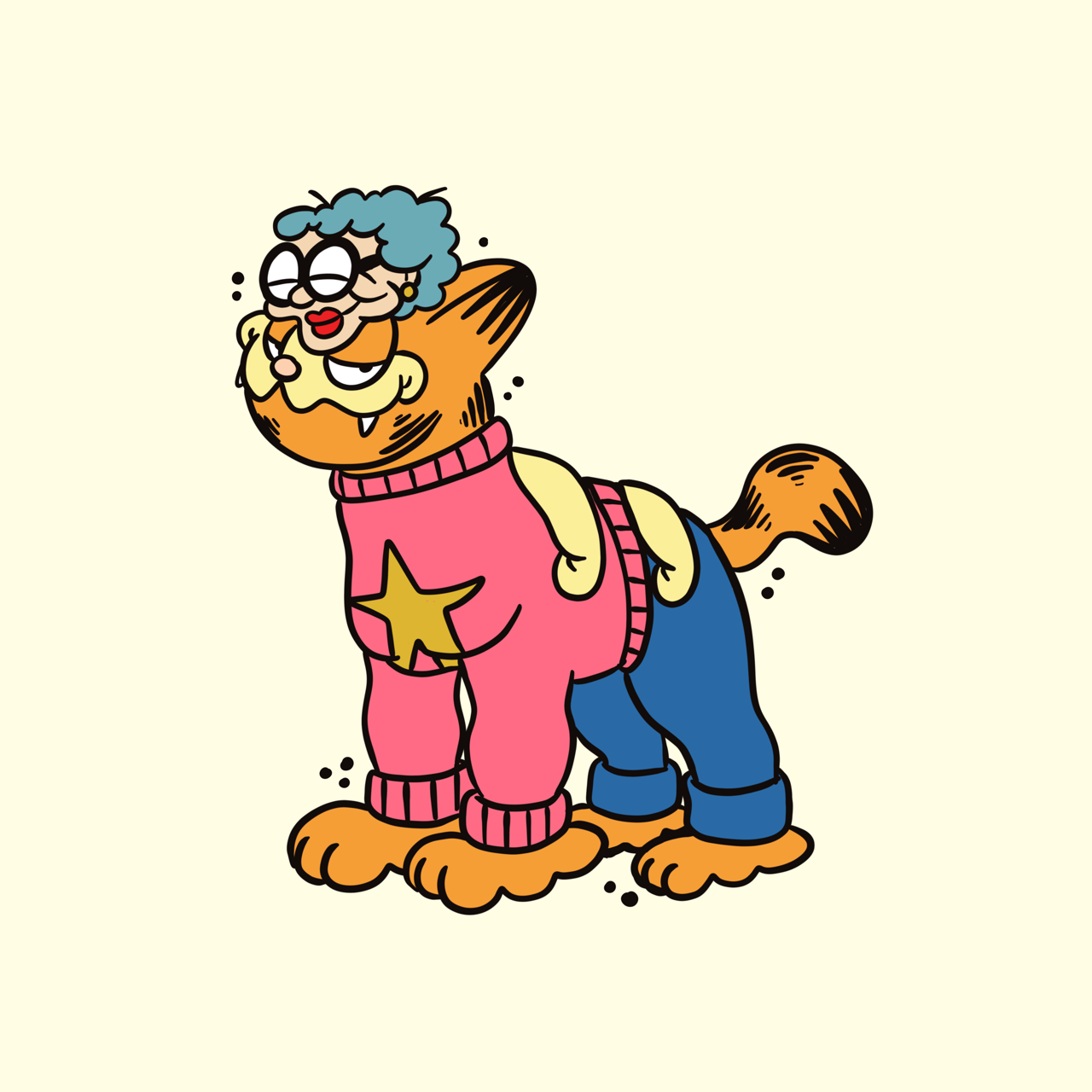 Garfield - colored