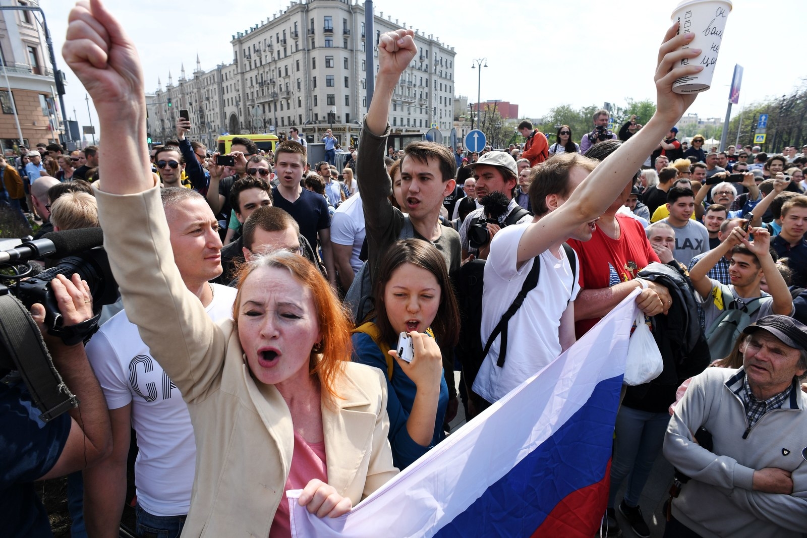 Russian Police Arrested More Than 1,000 Protesters Ahead Of Putin's ...