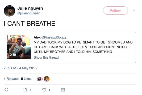 People Are Dying Laughing At This Dad Who Picked Up The Wrong Dog From Petsmart