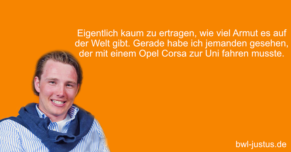 Hier sind 19 Bilder von BWLJustus, die dich aufmuntern, wenn du einen