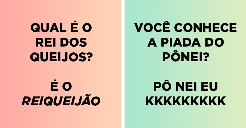 As 20 piadas ruins mais engraçadas de todos os tempos