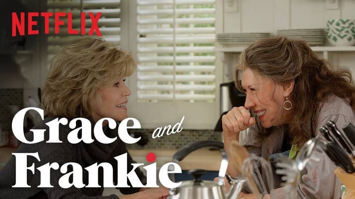 How Netflix describes it: &quot;They're not friends, but when their husbands leave them for each other, proper Grace and eccentric Frankie begin to bond in this Emmy-nominated series.&quot;