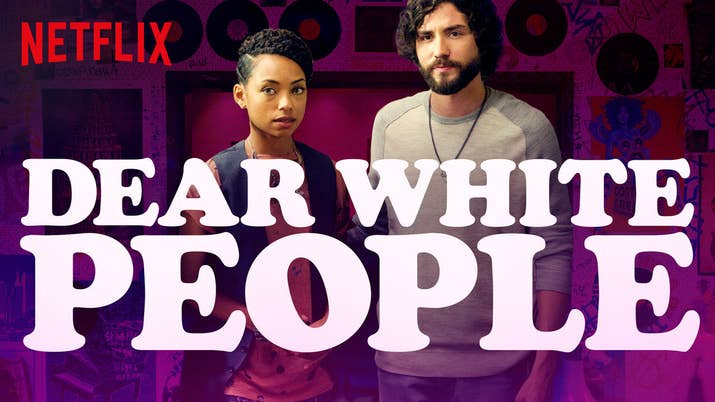 How Netflix describes it: &quot;Students of color navigate the daily slights and slippery politics of life at an Ivy League college that's not nearly as 'post-racial' as it thinks.&quot;