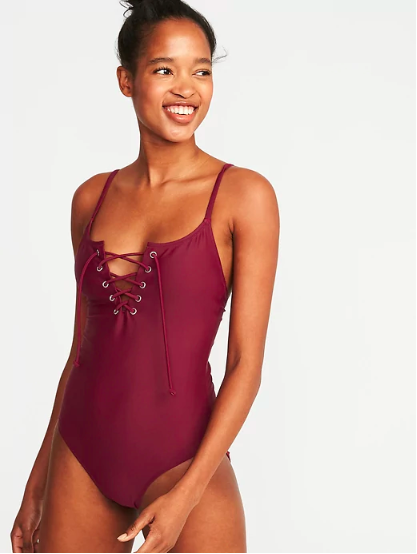 old navy tall swimsuits