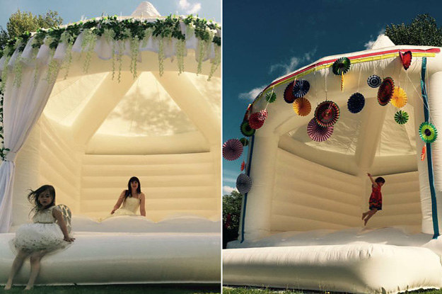 Bouncy Castles For Weddings Exist And They Look So Fun