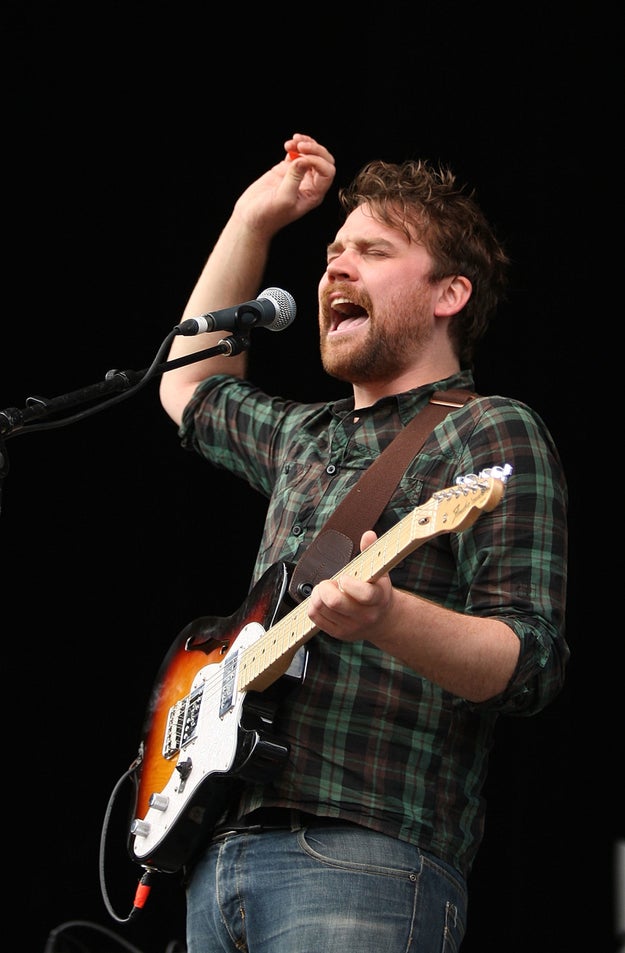 Frightened Rabbit formed in 2003, and features Hutchison alongside his brother, Grant, on drums.