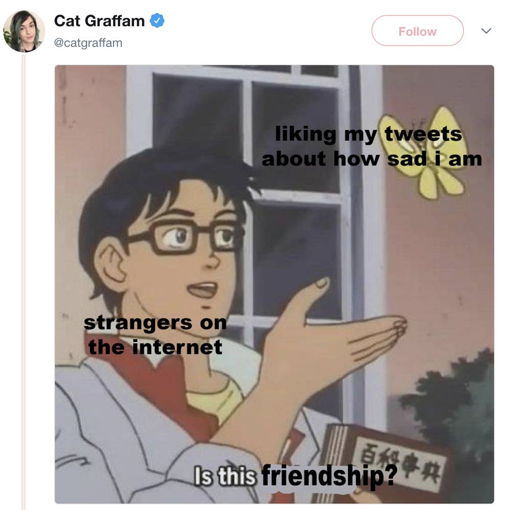 Is This A Meme The Confused Anime Guy And His Butterfly