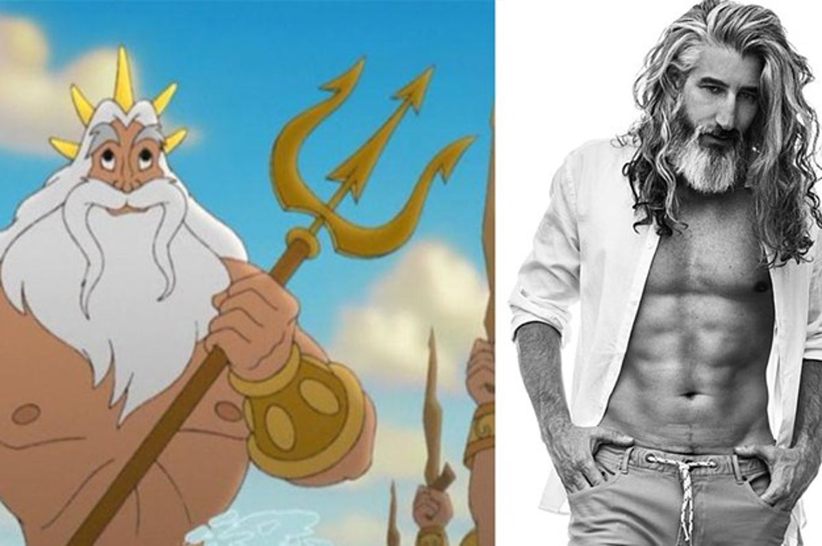 This Silver Fox Is Literally King Triton From The Little Mermaid
