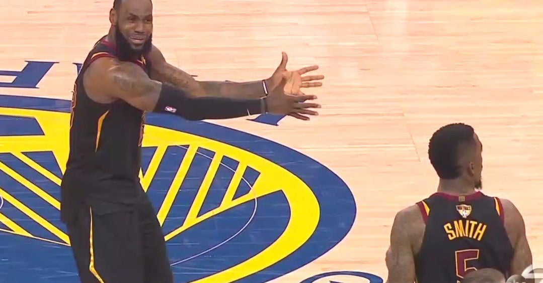 J R Smith Basically Lost Game 1 Of The Nba Finals With The Most