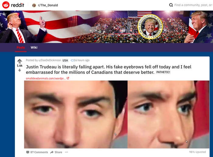 Justin Trudeau Memes Reddit