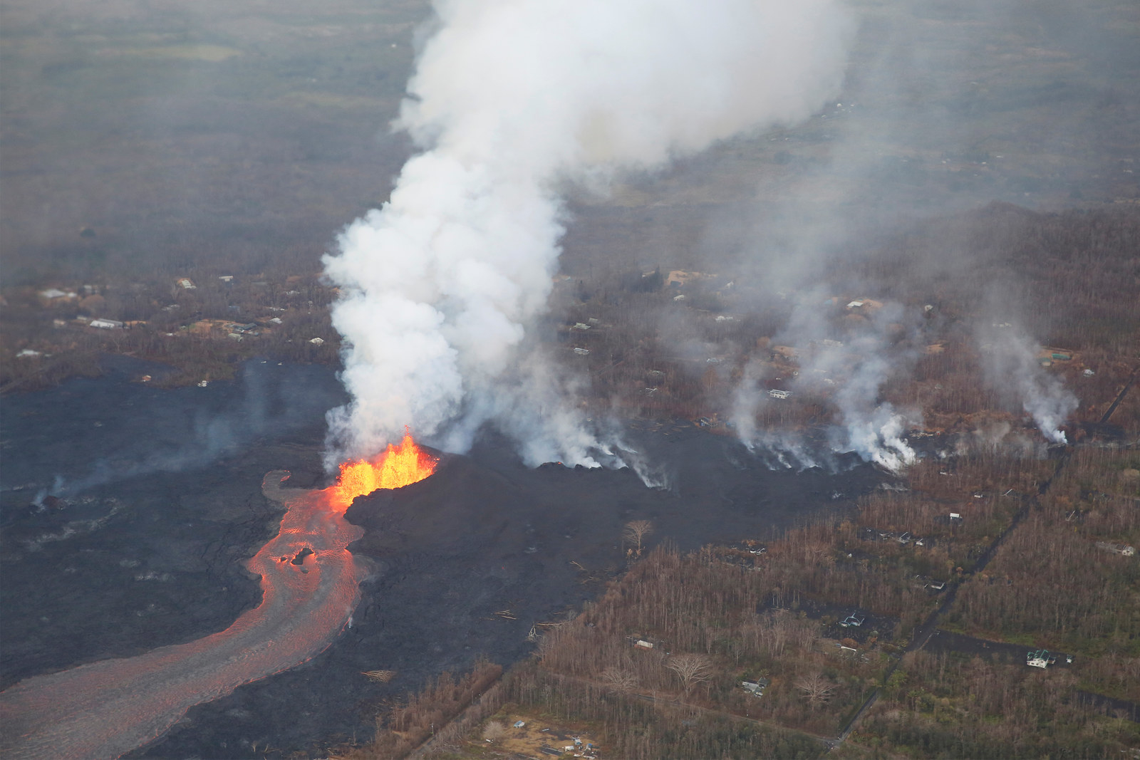 Here's What Happens To Your Property After Lava Covers It