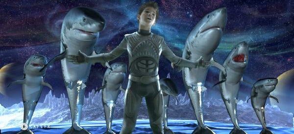 «Los de la película 'Sharkboy y Lavagirl'. La vi de pequeña e intenté terminarla pero fue imposible. Nunca he visto una película con unos efectos especiales tan pésimos y tan molestos como para no terminar la película».– Emma