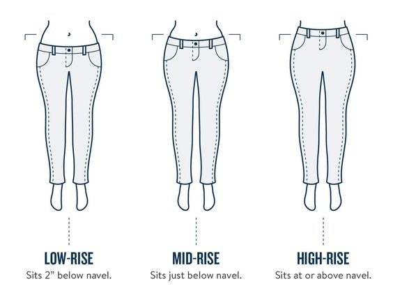 12 rise jeans