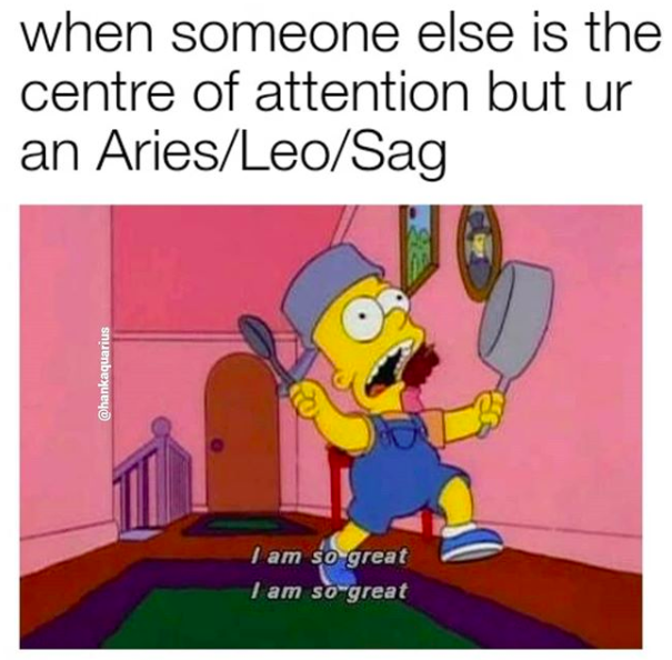 25 Aries Memes That Aren't Just About Them Yelling Their Heads Off