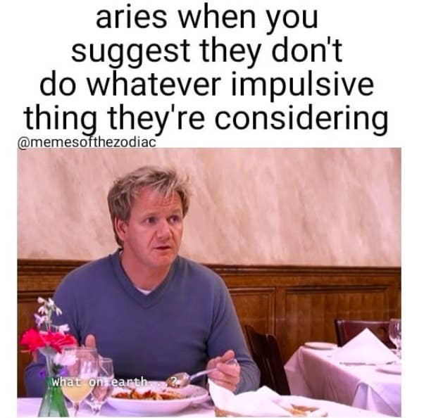 25 Aries Memes That Aren't Just About Them Yelling Their Heads Off