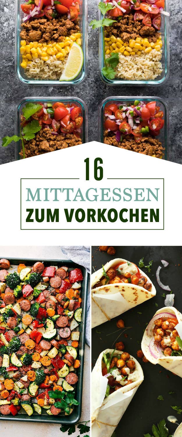 16 Meal Prep Ideen Die Du Lassig Am Wochenende Vorbereiten Kannst
