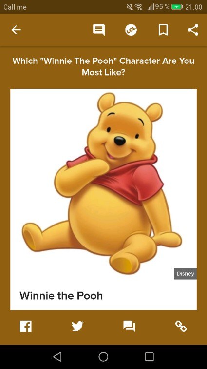 Which Winnie The Pooh Character Are You Most Like