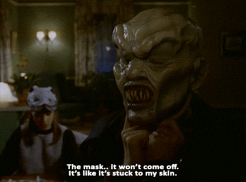 Since it was added to Netflix, I’ve literally watched it every night. I’m 27 and love horror movies, but I think I owe my interest to R.L. Stine. That haunted mask was terrifying. Goosebumps scared me half to death as a kid, but in the best way. Now, it’s just a comforting feeling and a reminder of a great childhood. —alexlang15