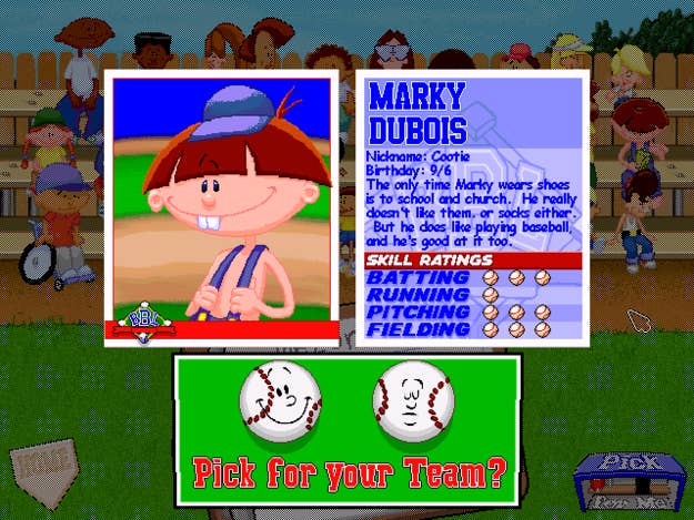 Play A Game Of Backyard Baseball And We Ll Tell You If Pablo