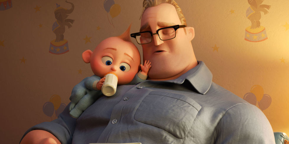 incredibles 2 animator missed birth of child