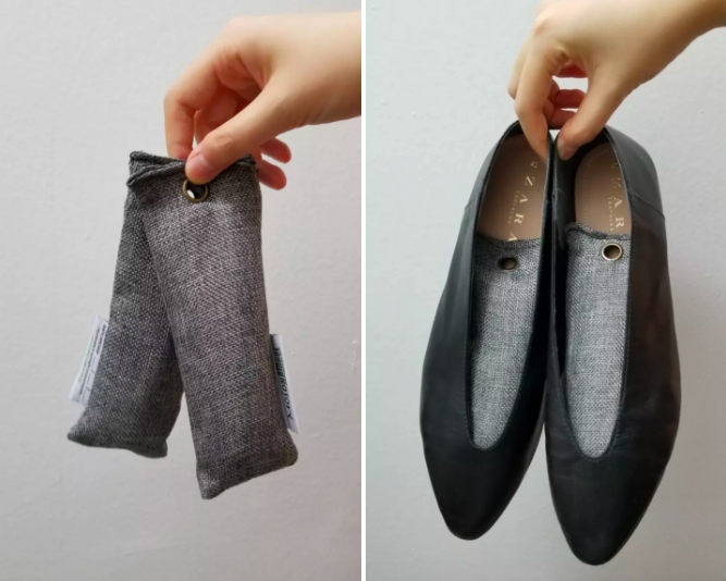 Stop Throwing Out Your Stinky Shoes And Get These Charcoal Shoe Deodorizers