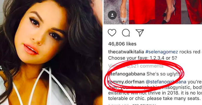 People Think This Designer Called Selena Gomez Ugly On Instagram And They Re Mad As Hell