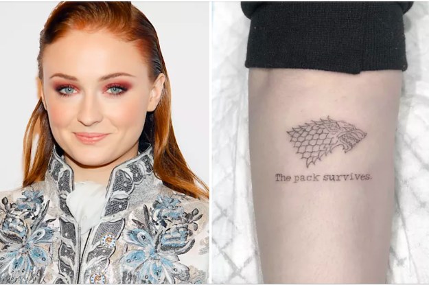 Sophie Turner's New Tattoo Might Be A Huge "Game Of 