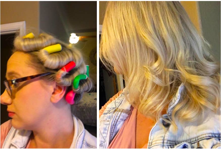 These No-Heat Hair Rods Create Gorgeous Curls And Are A Lazy