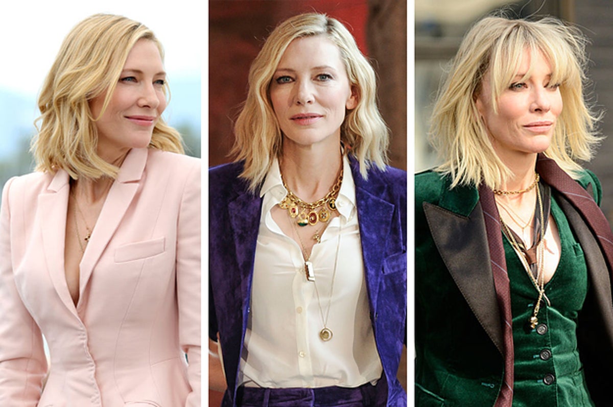 Oceans 8 Star Cate Blanchett Does Disco Glam for Day