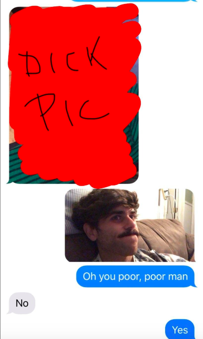 This Guy Was Sent A Dick Pic From A Wrong Number And The Secondhand Cringe  Is Real