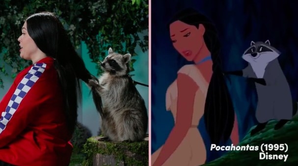 pocahontas raccoon