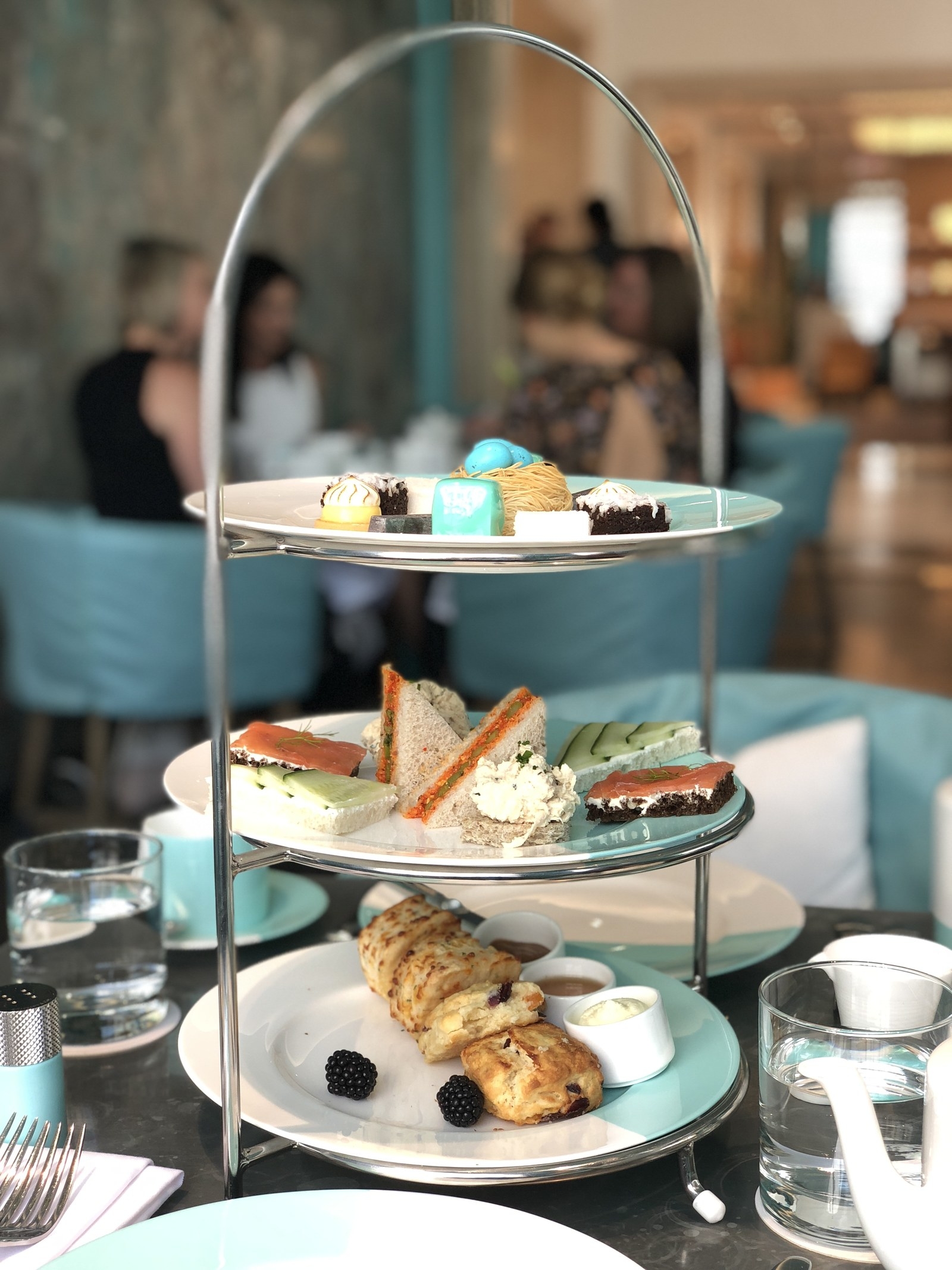 Breakfast At Tiffany's - A Blue Box Cafe Review - Stylishly Stella