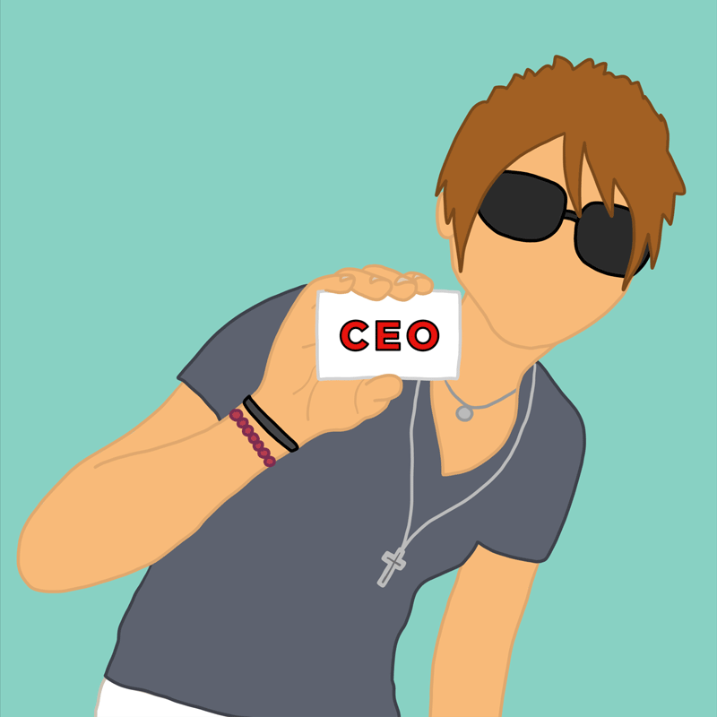 名刺交換したら、肩書きにはまさかの「CEO」の文字。