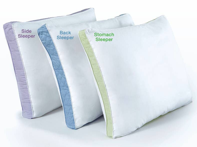 Pillows with A Purpose Sciatica Nerve Pain Relief Pillow Hypoallergenic Saddle Shaped Cushion with Cover