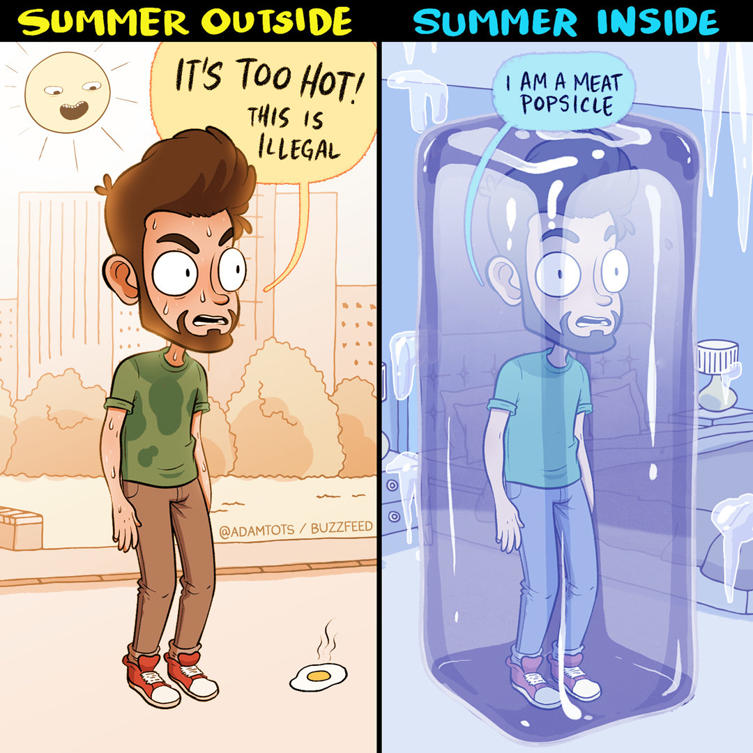 Summering comics