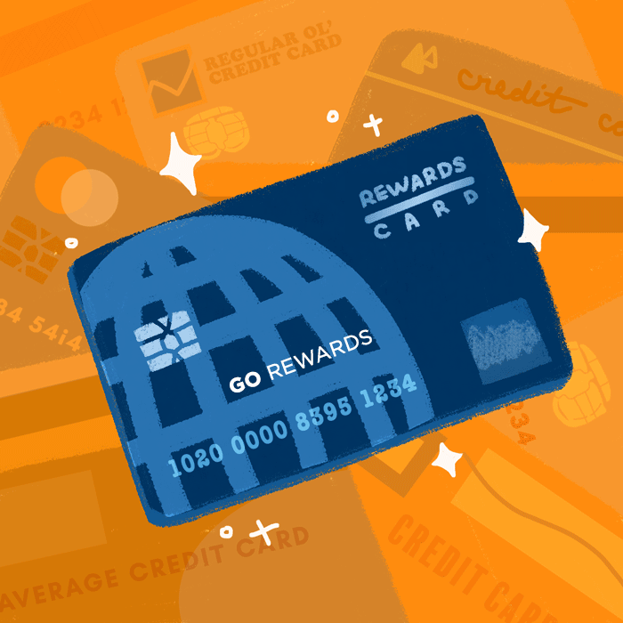 Basically, cardholders accrue benefits by making purchases using the card. Rewards cards can offer everything from cash back to travel benefits and are often tied to a specific retailer, airline, or hotel chain, in addition to a major credit card company or bank. It can be a win-win for cardholders, but only if they use the rewards card responsibly — i.e., by paying off purchases or making timely payments. Because, real talk: Absolutely no credit card rewards are worth carrying a balance for.