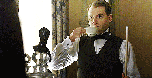 1. You drink milk, or tea, or something else that seems out of place with your ~evil nature~. 2. You talk in metaphors.3. You hold eye contact like a total boss.4. And you've perfected the art of the smirk.5. You have either a super creepy laugh, or a super weird laugh.6. You own at least one well-tailored suit.7. You have a bust of someone important in your office.