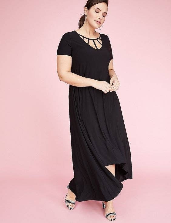 chinese dress ladies Cairan Rose Hacienda Puff Sleeve Midi Dress Curve – Sugarlips main image 1