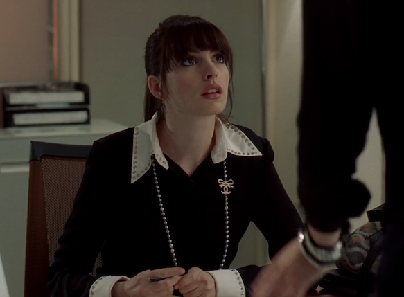 chanel necklace worn in devil wears prada