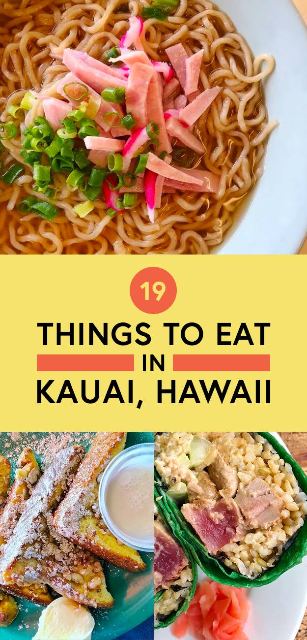 19 Things You Must Eat In Kauai Hawaii