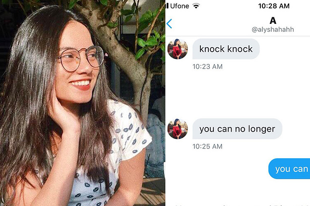 This Teen Pulled A Hilariously Cold Knock Knock Joke To Block A