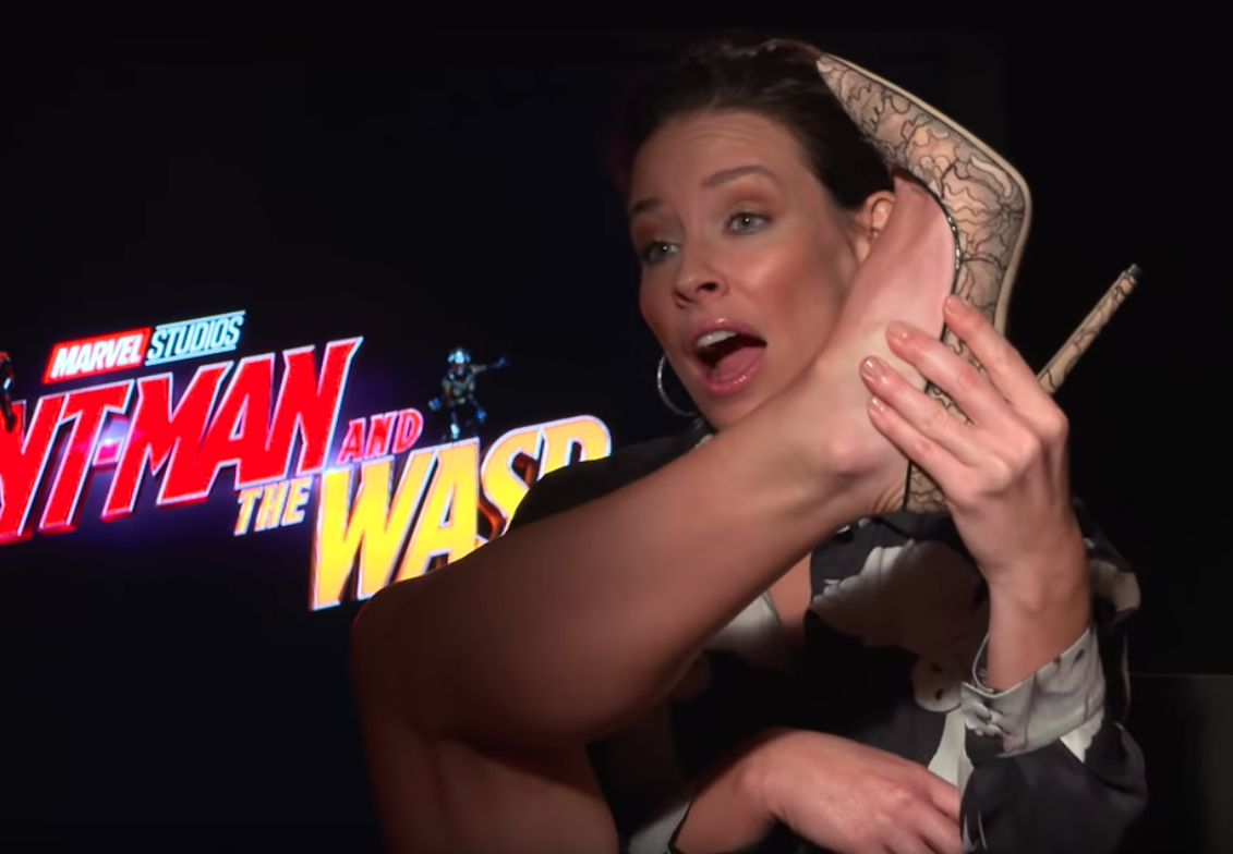 Evangeline Lilly Basically Laughed When Told Her Male Co-Stars Find Their  Superhero Suits 