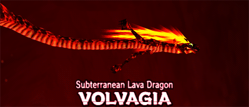 Weird skinny-phallic-worm-dragon on fire?