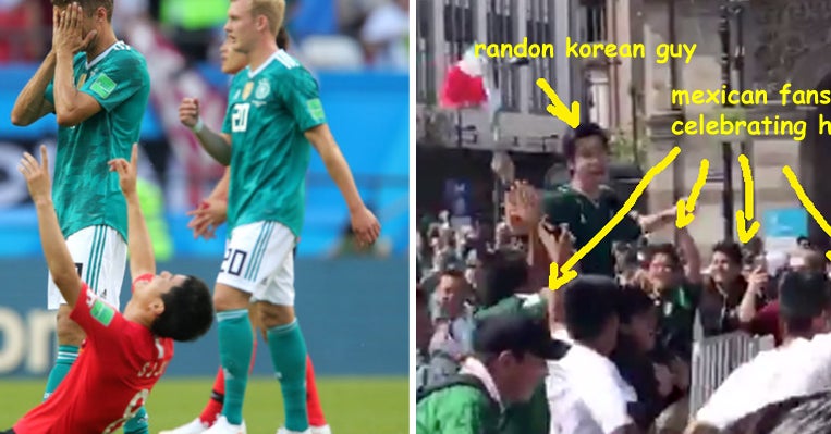 Mexico Fans Are Hilariously Adorably Hyping Up Koreans After They Defeated Germany In The World Cup