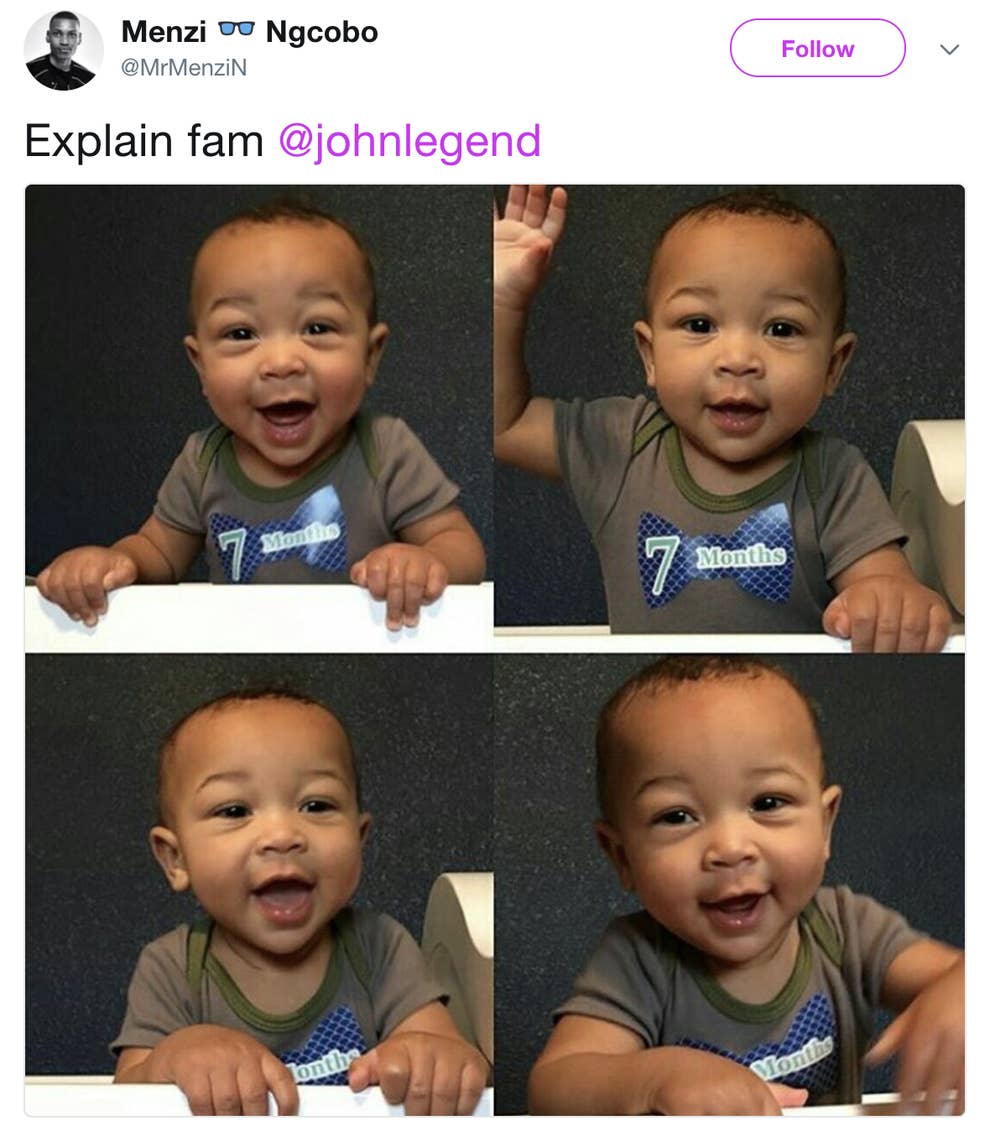 So This Is What John Legend Actually Looked Like As A Baby So This Is What John Legend Actually Looked Like As A Baby