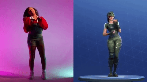 tap to play or pause gif - fortnite dance gif png