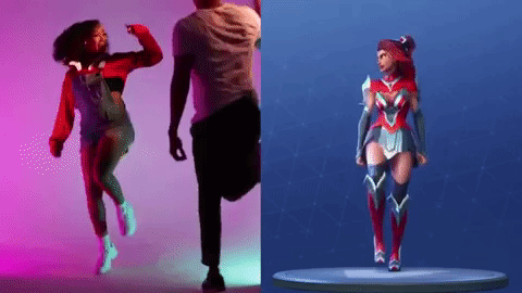 Watching These Professional Dancers Try The "Fortnite ... - 480 x 270 gif 57kB