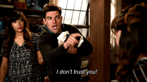 Candid spontaneous conversation? Scripted and produced. Christmas special? Filmed in August. Working in TV is why I have trust issues.
